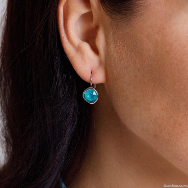 Серьги Fiore Luna, Laguna Delite, A1911.20 BL/S Серьги Fiore Luna, Laguna Delite, A1911.20 BL/S